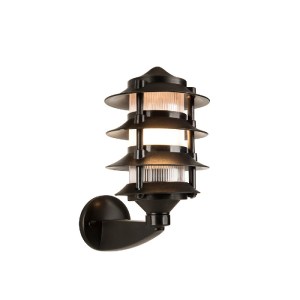 glo-203-0244-203_0244_2 GLOBOSTAR® LANTERNA 203-0244 ΜΟΝΤΕΡΝΟ ΕΠΙΤΟΙΧΙΟ ΦΩΤΙΣΤΙΚΟ ΦΑΝΑΡΑΚΙ ΜΟΝΟΦΩΤΟ 1 X E27 IP44 ΜΑΥΡΟ ΠΛΑΣΤΙΚΟ ΣΩΜΑ - Μ24 X Π16 X Υ27.5CM