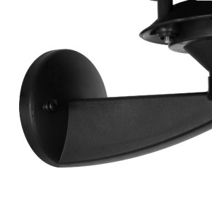 glo-203-0244-203_0244_5 GLOBOSTAR® LANTERNA 203-0244 ΜΟΝΤΕΡΝΟ ΕΠΙΤΟΙΧΙΟ ΦΩΤΙΣΤΙΚΟ ΦΑΝΑΡΑΚΙ ΜΟΝΟΦΩΤΟ 1 X E27 IP44 ΜΑΥΡΟ ΠΛΑΣΤΙΚΟ - Μ24 X Π16 X Υ27.5CM
