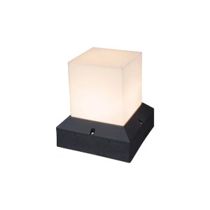 glo-203-0245-203_0245_2 GLOBOSTAR® CUBIX 203-0245 ΜΟΝΤΕΡΝΟ ΕΠΙΔΑΠΕΔΙΟ ΦΩΤΙΣΤΙΚΟ ΜΟΝΟΦΩΤΟ 1 X E27 IP44 ΜΑΥΡΟ ΠΛΑΣΤΙΚΟ ΣΩΜΑ - Μ22.5 X Π22.5 X Υ25CM