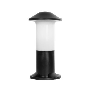 glo-203-0246-203_0246_3 GLOBOSTAR® GARDENIO 203-0246 ΜΟΝΤΕΡΝΟ ΕΠΙΔΑΠΕΔΙΟ ΦΩΤΙΣΤΙΚΟ ΚΟΛΩΝΑΚΙ ΚΗΠΟΥ ΜΟΝΟΦΩΤΟ 1 X E27 IP44 ΜΑΥΡΟ ΠΛΑΣΤΙΚΟ - Μ15 X Π15 X Υ32CM