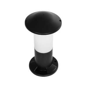 glo-203-0246-203_0246_4 GLOBOSTAR® GARDENIO 203-0246 ΜΟΝΤΕΡΝΟ ΕΠΙΔΑΠΕΔΙΟ ΦΩΤΙΣΤΙΚΟ ΚΟΛΩΝΑΚΙ ΚΗΠΟΥ ΜΟΝΟΦΩΤΟ 1 X E27 IP44 ΜΑΥΡΟ ΠΛΑΣΤΙΚΟ - Μ15 X Π15 X Υ32CM