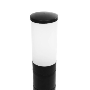 glo-203-0250-203_0250_5 GLOBOSTAR® GARDENIO 203-0250 ΜΟΝΤΕΡΝΟ ΕΠΙΔΑΠΕΔΙΟ ΦΩΤΙΣΤΙΚΟ ΚΟΛΩΝΑΚΙ ΚΗΠΟΥ ΜΟΝΟΦΩΤΟ 1 X E27 IP44 ΜΑΥΡΟ ΠΛΑΣΤΙΚΟ - Μ15 X Π15 X Υ84CM