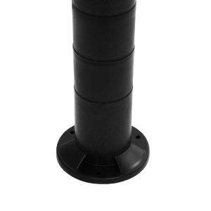 glo-203-0250-203_0250_6 GLOBOSTAR® GARDENIO 203-0250 ΜΟΝΤΕΡΝΟ ΕΠΙΔΑΠΕΔΙΟ ΦΩΤΙΣΤΙΚΟ ΚΟΛΩΝΑΚΙ ΚΗΠΟΥ ΜΟΝΟΦΩΤΟ 1 X E27 IP44 ΜΑΥΡΟ ΠΛΑΣΤΙΚΟ - Μ15 X Π15 X Υ84CM