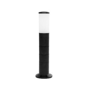glo-203-0251-6f6db7_203_0251_3 GLOBOSTAR® GARDENIO 203-0251 ΜΟΝΤΕΡΝΟ ΕΠΙΔΑΠΕΔΙΟ ΦΩΤΙΣΤΙΚΟ ΚΟΛΩΝΑΚΙ ΚΗΠΟΥ ΜΟΝΟΦΩΤΟ 1 X E27 IP44 ΜΑΥΡΟ ΠΛΑΣΤΙΚΟ - Μ15 X Π15 X Υ56CM