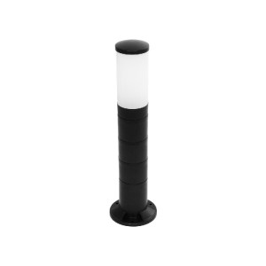 glo-203-0251-99ac3d_203_0251_0 GLOBOSTAR® GARDENIO 203-0251 ΜΟΝΤΕΡΝΟ ΕΠΙΔΑΠΕΔΙΟ ΦΩΤΙΣΤΙΚΟ ΚΟΛΩΝΑΚΙ ΚΗΠΟΥ ΜΟΝΟΦΩΤΟ 1 X E27 IP44 ΜΑΥΡΟ ΠΛΑΣΤΙΚΟ - Μ15 X Π15 X Υ56CM