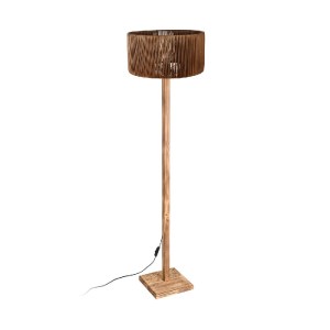 glo-203-0252-65c5ea_203_0252_00 GLOBOSTAR® HOLZ 203-0252 ΜΟΝΤΕΡΝΟ ΕΠΙΔΑΠΕΔΙΟ ΦΩΤΙΣΤΙΚΟ ΜΟΝΟΦΩΤΟ 1 X E27 IP20 ΜΠΕΖ ΞΥΛΟ - Μ