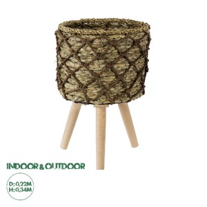 glo-20303-20303_0 GLOBOSTAR® ARTIFICIAL GARDEN SAMOS 20303 ΔΙΑΚΟΣΜΗΤΙΚΟ ΠΛΕΚΤΟ ΚΑΛΑΘΙ - ΚΑΣΠΩ ΓΛΑΣΤΡΑ - FLOW
