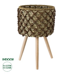 glo-20304-20304_00 GLOBOSTAR® ARTIFICIAL GARDEN SAMOS 20304 ΔΙΑΚΟΣΜΗΤΙΚΟ ΠΛΕΚΤΟ ΚΑΛΑΘΙ - ΚΑΣΠΩ ΓΛΑΣΤΡΑ - FLOW