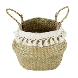 glo-20306-20306_3 GLOBOSTAR® ARTIFICIAL GARDEN MILOS 20306 ΔΙΑΚΟΣΜΗΤΙΚΟ ΨΑΘΙΝΟ ΚΑΛΑΘΙ - ΚΑΣΠΩ ΓΛΑΣΤΡΑ - FLOW