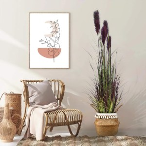 glo-20308-20110_20308 GLOBOSTAR® ARTIFICIAL GARDEN MILOS 20308 ΔΙΑΚΟΣΜΗΤΙΚΟ ΨΑΘΙΝΟ ΚΑΛΑΘΙ - ΚΑΣΠΩ ΓΛΑΣΤΡΑ - FLOW