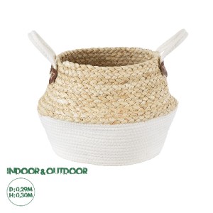 glo-20311-20311_0 GLOBOSTAR® ARTIFICIAL GARDEN KIMOLOS 20311 ΔΙΑΚΟΣΜΗΤΙΚΟ ΠΛΕΚΤΟ ΚΑΛΑΘΙ - ΚΑΣΠΩ ΓΛΑΣΤΡΑ - FL