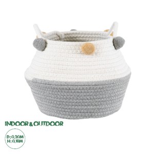 glo-20312-20312_0 GLOBOSTAR® ARTIFICIAL GARDEN KYTHNOS 20312 ΔΙΑΚΟΣΜΗΤΙΚΟ ΠΛΕΚΤΟ ΚΑΛΑΘΙ - ΚΑΣΠΩ ΓΛΑΣΤΡΑ - FL