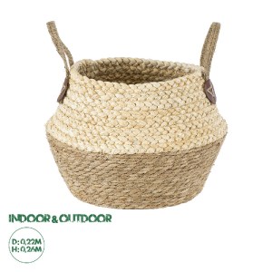 glo-20316-20316_0 GLOBOSTAR® ARTIFICIAL GARDEN ANDROS 20316 ΔΙΑΚΟΣΜΗΤΙΚΟ ΠΛΕΚΤΟ ΚΑΛΑΘΙ - ΚΑΣΠΩ ΓΛΑΣΤΡΑ - FLO