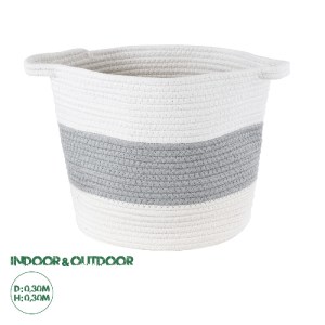 glo-20320-20320_0 GLOBOSTAR® ARTIFICIAL GARDEN KEFALONIA 20320 ΔΙΑΚΟΣΜΗΤΙΚΟ ΠΛΕΚΤΟ ΚΑΛΑΘΙ - ΚΑΣΠΩ ΓΛΑΣΤΡΑ - 