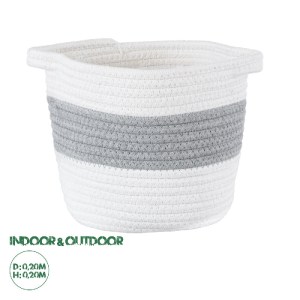 glo-20321-20321_0 GLOBOSTAR® ARTIFICIAL GARDEN KEFALONIA 20321 ΔΙΑΚΟΣΜΗΤΙΚΟ ΠΛΕΚΤΟ ΚΑΛΑΘΙ - ΚΑΣΠΩ ΓΛΑΣΤΡΑ - 