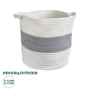 glo-20322-20322_0 GLOBOSTAR® ARTIFICIAL GARDEN KEFALONIA 20322 ΔΙΑΚΟΣΜΗΤΙΚΟ ΠΛΕΚΤΟ ΚΑΛΑΘΙ - ΚΑΣΠΩ ΓΛΑΣΤΡΑ - 
