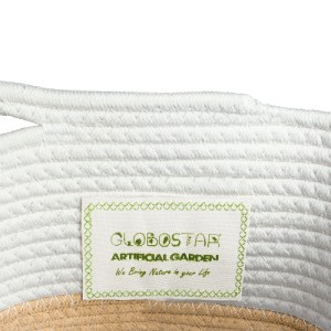 glo-20325-20325_7 GLOBOSTAR® ARTIFICIAL GARDEN ITHAKI 20325 ΔΙΑΚΟΣΜΗΤΙΚΟ ΠΛΕΚΤΟ ΚΑΛΑΘΙ - ΚΑΣΠΩ ΓΛΑΣΤΡΑ - FLO