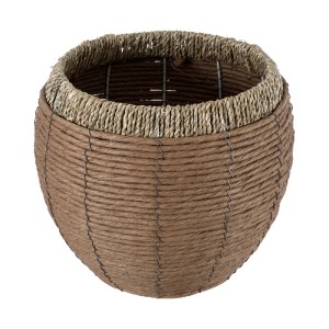 glo-20337-20337_3 GLOBOSTAR® ARTIFICIAL GARDEN AMORGOS 20337 ΔΙΑΚΟΣΜΗΤΙΚΟ ΠΛΕΚΤΟ ΚΑΛΑΘΙ - ΚΑΣΠΩ ΓΛΑΣΤΡΑ - FL