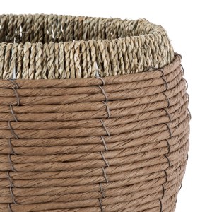 glo-20337-20337_5 GLOBOSTAR® ARTIFICIAL GARDEN AMORGOS 20337 ΔΙΑΚΟΣΜΗΤΙΚΟ ΠΛΕΚΤΟ ΚΑΛΑΘΙ - ΚΑΣΠΩ ΓΛΑΣΤΡΑ - FL