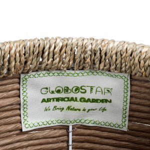 glo-20337-20337_6 GLOBOSTAR® ARTIFICIAL GARDEN AMORGOS 20337 ΔΙΑΚΟΣΜΗΤΙΚΟ ΠΛΕΚΤΟ ΚΑΛΑΘΙ - ΚΑΣΠΩ ΓΛΑΣΤΡΑ - FL