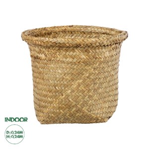 glo-20342-20342_0 GLOBOSTAR® ARTIFICIAL GARDEN CECILIA 20342 ΔΙΑΚΟΣΜΗΤΙΚΟ ΨΑΘΙΝΟ ΚΑΛΑΘΙ - ΚΑΣΠΩ ΓΛΑΣΤΡΑ - FL