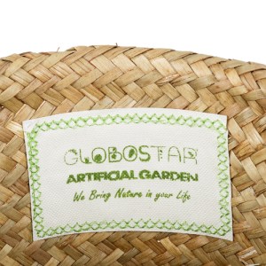 glo-20342-20342_6 GLOBOSTAR® ARTIFICIAL GARDEN CECILIA 20342 ΔΙΑΚΟΣΜΗΤΙΚΟ ΨΑΘΙΝΟ ΚΑΛΑΘΙ - ΚΑΣΠΩ ΓΛΑΣΤΡΑ - FL