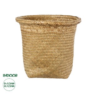 glo-20343-20343_0 GLOBOSTAR® ARTIFICIAL GARDEN CECILIA 20343 ΔΙΑΚΟΣΜΗΤΙΚΟ ΨΑΘΙΝΟ ΚΑΛΑΘΙ - ΚΑΣΠΩ ΓΛΑΣΤΡΑ - FL