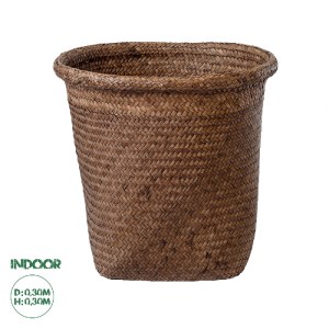 glo-20347-20347_0 GLOBOSTAR® ARTIFICIAL GARDEN SKIATHOS 20347 ΔΙΑΚΟΣΜΗΤΙΚΟ ΨΑΘΙΝΟ ΚΑΛΑΘΙ - ΚΑΣΠΩ ΓΛΑΣΤΡΑ - F