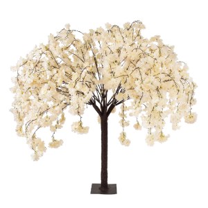 glo-20358-20358_2 GLOBOSTAR® ARTIFICIAL GARDEN SALMON CHERRY BLOSSOM TREE 20358 ΤΕΧΝΗΤΟ ΔΙΑΚΟΣΜΗΤΙΚΟ ΔΕΝΤΡΟ 