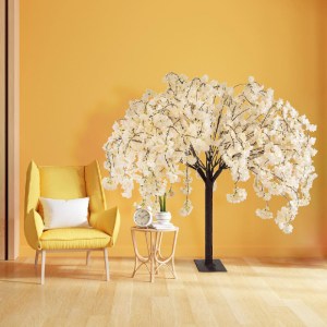 glo-20358-20358 GLOBOSTAR® ARTIFICIAL GARDEN SALMON CHERRY BLOSSOM TREE 20358 ΤΕΧΝΗΤΟ ΔΙΑΚΟΣΜΗΤΙΚΟ ΔΕΝΤΡΟ 