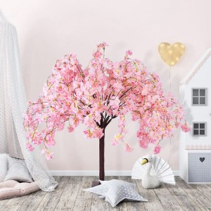 glo-20359-20359 GLOBOSTAR® ARTIFICIAL GARDEN PINK CHERRY BLOSSOM TREE 20359 ΤΕΧΝΗΤΟ ΔΙΑΚΟΣΜΗΤΙΚΟ ΔΕΝΤΡΟ ΡΟ