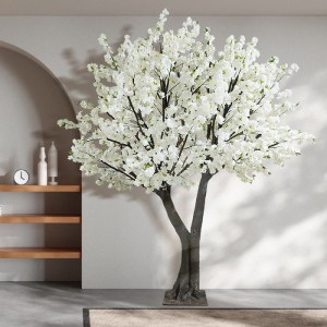 glo-20362-20362 GLOBOSTAR® ARTIFICIAL GARDEN BIANCA CHERRY BLOSSOM TREE 20362 ΤΕΧΝΗΤΟ ΔΙΑΚΟΣΜΗΤΙΚΟ ΔΕΝΤΡΟ 