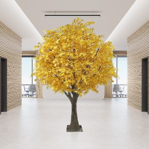 glo-20364-20364 GLOBOSTAR® ARTIFICIAL GARDEN WINTER MAPLE TREE 20364 ΤΕΧΝΗΤΟ ΔΙΑΚΟΣΜΗΤΙΚΟ ΔΕΝΤΡΟ ΧΕΙΜΩΝΙΑΤ