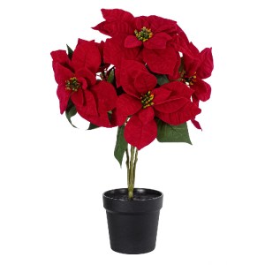 glo-20365-20365_2 GLOBOSTAR® ARTIFICIAL GARDEN CHRISTMASS FLOWER EUPHORBIA 20365 ΤΕΧΝΗΤΟ ΔΙΑΚΟΣΜΗΤΙΚΟ ΧΡΙΣΤΟ