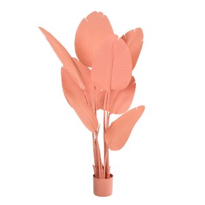 glo-20366-20366_2 GLOBOSTAR® ARTIFICIAL GARDEN SALMON STRELITZIA 20366 ΤΕΧΝΗΤΟ ΔΙΑΚΟΣΜΗΤΙΚΟ ΦΥΤΟ ΣΟΜΟΝ ΣΤΕΡΛ