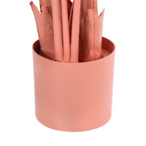 glo-20366-20366_4 GLOBOSTAR® ARTIFICIAL GARDEN SALMON STRELITZIA 20366 ΤΕΧΝΗΤΟ ΔΙΑΚΟΣΜΗΤΙΚΟ ΦΥΤΟ ΣΟΜΟΝ ΣΤΕΡΛ