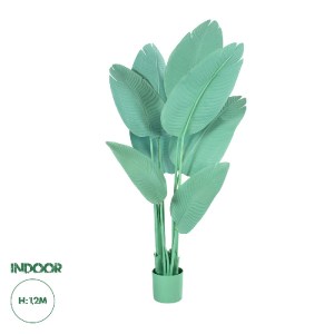 glo-20368-20368_0 GLOBOSTAR® ARTIFICIAL GARDEN TURQUOISE STRELITZIA 20368 ΤΕΧΝΗΤΟ ΔΙΑΚΟΣΜΗΤΙΚΟ ΦΥΤΟ ΤΙΡΚΟΥΑΖ