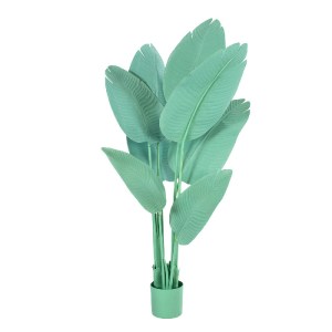 glo-20368-20368_2 GLOBOSTAR® ARTIFICIAL GARDEN TURQUOISE STRELITZIA 20368 ΤΕΧΝΗΤΟ ΔΙΑΚΟΣΜΗΤΙΚΟ ΦΥΤΟ ΤΙΡΚΟΥΑΖ