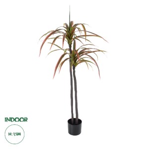 glo-20370-20370_0 GLOBOSTAR® ARTIFICIAL GARDEN DRAGON BLOOD TREE 20370 - ΤΕΧΝΗΤΟ ΔΙΑΚΟΣΜΗΤΙΚΟ ΦΥΤΟ ΔΡΑΚΑΙΝΑ 