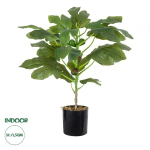 glo-20380-20380_0 GLOBOSTAR® ARTIFICIAL GARDEN FIG TREE 20380 ΤΕΧΝΗΤΟ ΔΙΑΚΟΣΜΗΤΙΚΟ ΦΥΤΟ ΣΥΚΙΑ Υ50CM