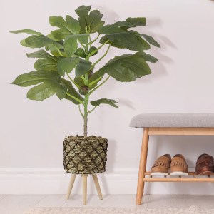 glo-20380-20380_20303 GLOBOSTAR® ARTIFICIAL GARDEN FIG TREE 20380 ΤΕΧΝΗΤΟ ΔΙΑΚΟΣΜΗΤΙΚΟ ΦΥΤΟ ΣΥΚΙΑ Υ50CM