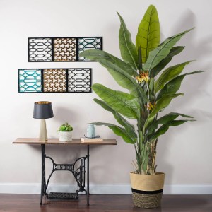 glo-20381-20381_20204 GLOBOSTAR® ARTIFICIAL GARDEN BANANA STRELITZIA REGINAE 20381 - ΤΕΧΝΗΤΟ ΔΙΑΚΟΣΜΗΤΙΚΟ ΦΥΤΟ  