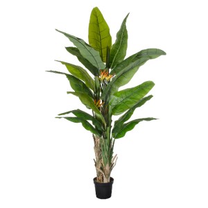 glo-20381-20381_2 GLOBOSTAR® ARTIFICIAL GARDEN BANANA STRELITZIA REGINAE 20381 - ΤΕΧΝΗΤΟ ΔΙΑΚΟΣΜΗΤΙΚΟ ΦΥΤΟ  