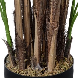 glo-20384-20384_5 GLOBOSTAR® ARTIFICIAL GARDEN BROADLEAF LADY PALM TREE 20384 ΤΕΧΝΗΤΟ ΔΙΑΚΟΣΜΗΤΙΚΟ ΦΥΤΟ ΠΛΑΤ