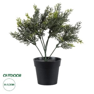 glo-20389-20389_0 GLOBOSTAR® ARTIFICIAL GARDEN LEMON CYPRESS 20389 ΤΕΧΝΗΤΟ ΔΙΑΚΟΣΜΗΤΙΚΟ ΦΥΤΟ ΛΕΜΟΝΟΚΥΠΑΡΙΣΣΟ