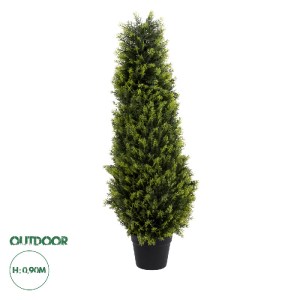 glo-20393-20393_0 GLOBOSTAR® ARTIFICIAL GARDEN CYPRESSUS SEMPERVIRENS 20393 ΤΕΧΝΗΤΟ ΔΙΑΚΟΣΜΗΤΙΚΟ ΦΥΤΟ ΜΕΣΟΓΕ