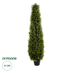 glo-20394-20394_0 GLOBOSTAR® ARTIFICIAL GARDEN CYPRESSUS SEMPERVIRENS 20394 ΤΕΧΝΗΤΟ ΔΙΑΚΟΣΜΗΤΙΚΟ ΦΥΤΟ ΜΕΣΟΓΕ