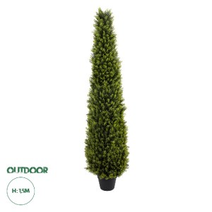 glo-20395-20395_0 GLOBOSTAR® ARTIFICIAL GARDEN CYPRESSUS SEMPERVIRENS 20395 ΤΕΧΝΗΤΟ ΔΙΑΚΟΣΜΗΤΙΚΟ ΦΥΤΟ ΜΕΣΟΓΕ