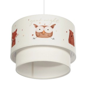 glo-204-0001-204_0001_5 GLOBOSTAR® OWL 204-0001 ΠΑΙΔΙΚΟ ΚΡΕΜΑΣΤΟ ΦΩΤΙΣΤΙΚΟ ΦΙΓΟΥΡΑ ΜΟΝΟΦΩΤΟ 1 X E27 IP20 ΛΕΥΚΟ ΥΦΑΣΜΑ - Μ30 X Π30 X Υ70CM
