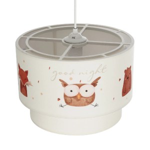glo-204-0001-204_0001_6 GLOBOSTAR® OWL 204-0001 ΠΑΙΔΙΚΟ ΚΡΕΜΑΣΤΟ ΦΩΤΙΣΤΙΚΟ ΦΙΓΟΥΡΑ ΜΟΝΟΦΩΤΟ 1 X E27 IP20 ΛΕΥΚΟ ΥΦΑΣΜΑ - Μ30 X Π30 X Υ70CM